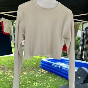 Vintage waffle knit
